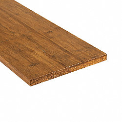 Prefinished Strand Carbonized Bamboo 5/8 in thick x 7.5 in wide x 48 in Length Retro Fit Riser